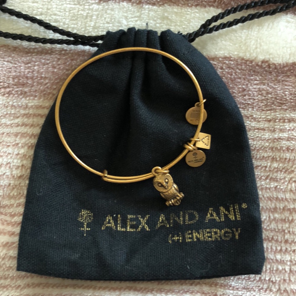 Alex and Ani Owl Bracelet
